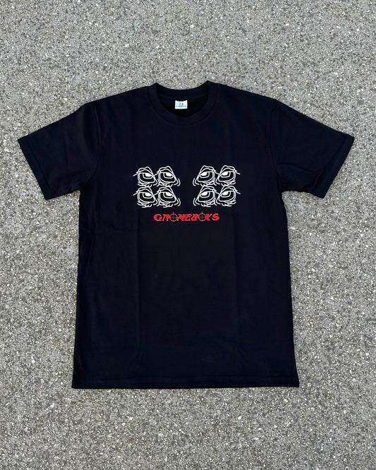 Gnomeboys Tee - Black/Red
